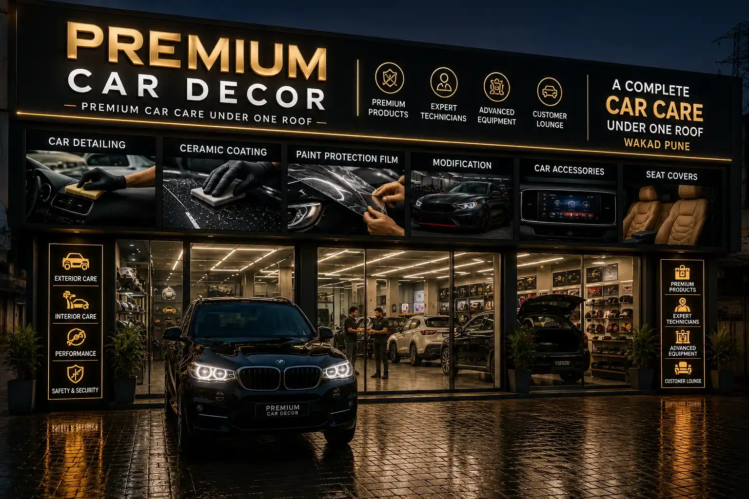 Premium car decor Car Accessories Shop in Wakad Pune